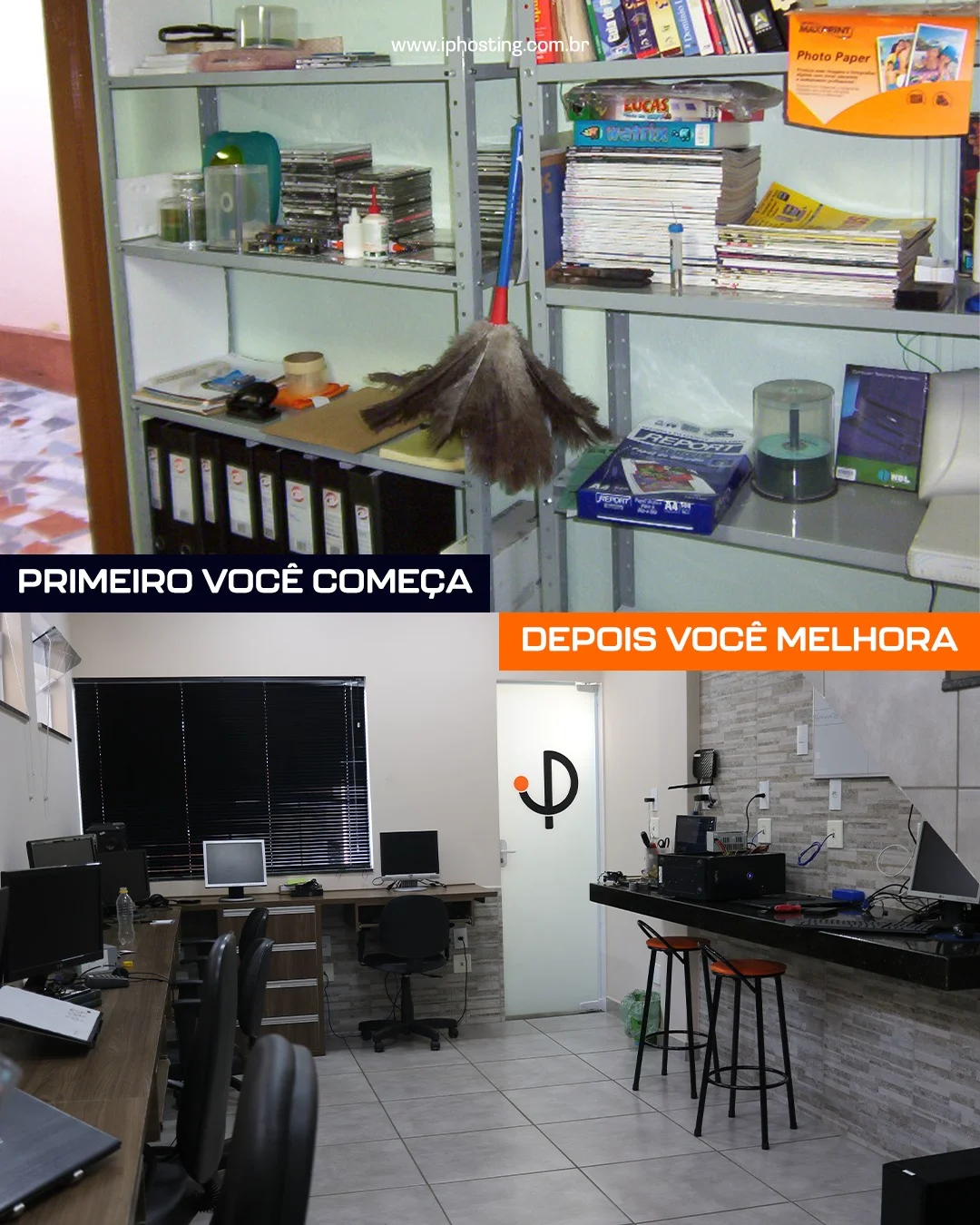 Atendimento técnico presencial ipHosting