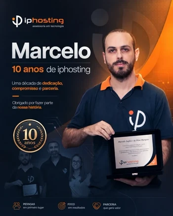 Marcelo — 10 anos de ipHosting